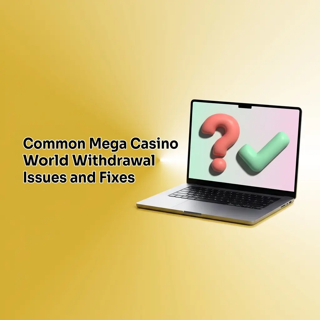Common Mega Casino World withdrawal issues like verification delays, wagering requirements, and fixes explained