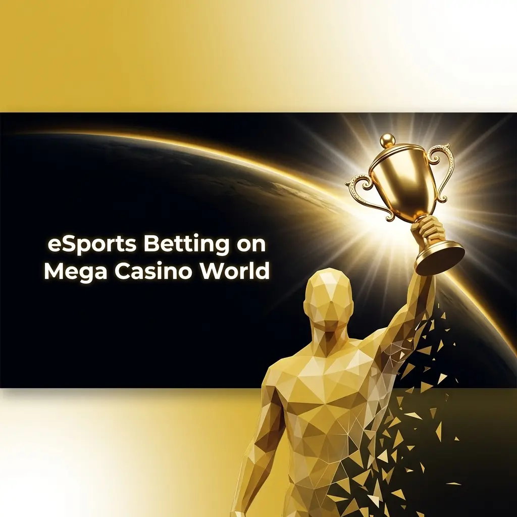 eSports betting on Mega Casino World covering Dota 2, CS2, League of Legends, and PUBG Mobile tournaments with live markets.