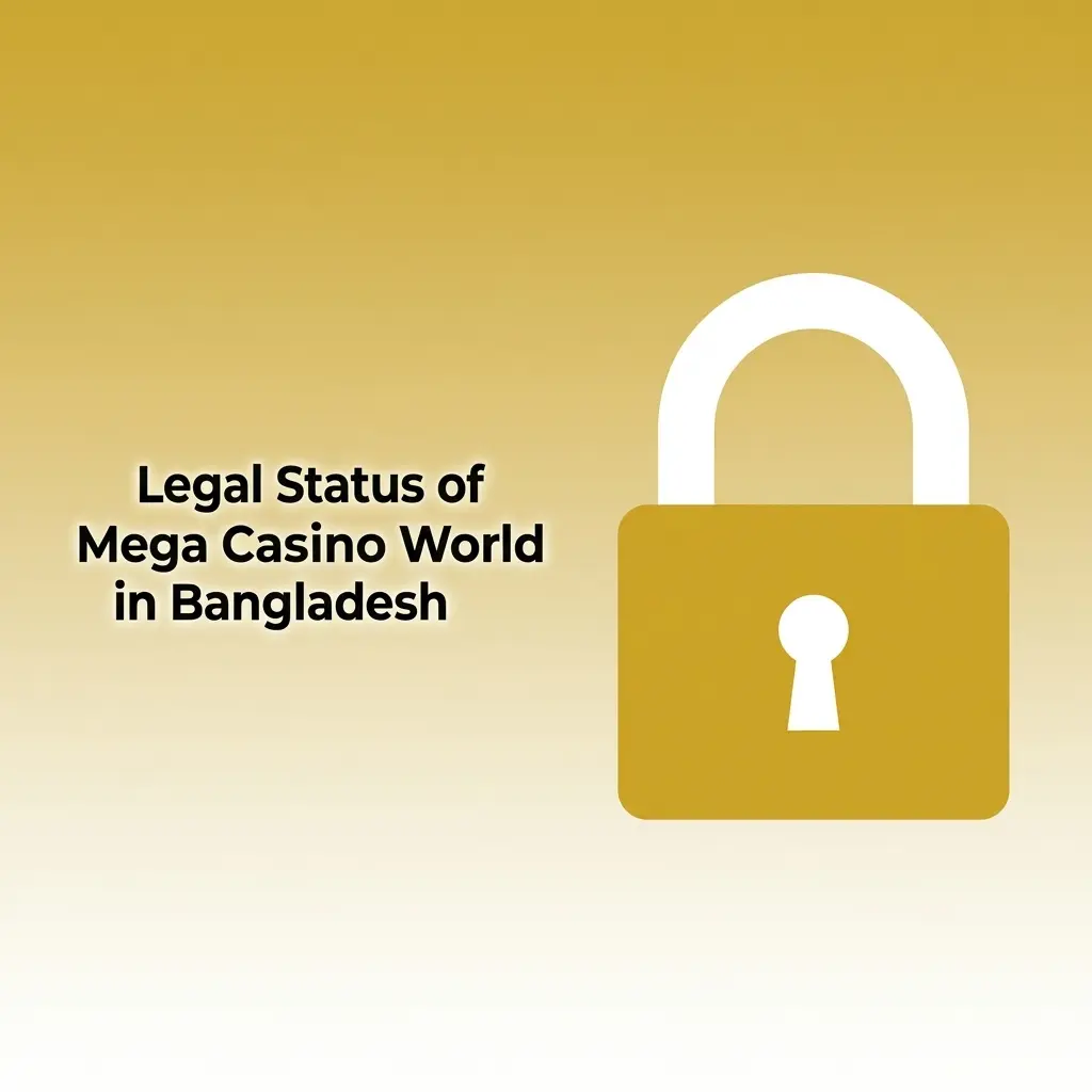 Mega Casino World's legal status in Bangladesh: Curacao-licensed offshore platform with privacy policy and responsible gaming tools.