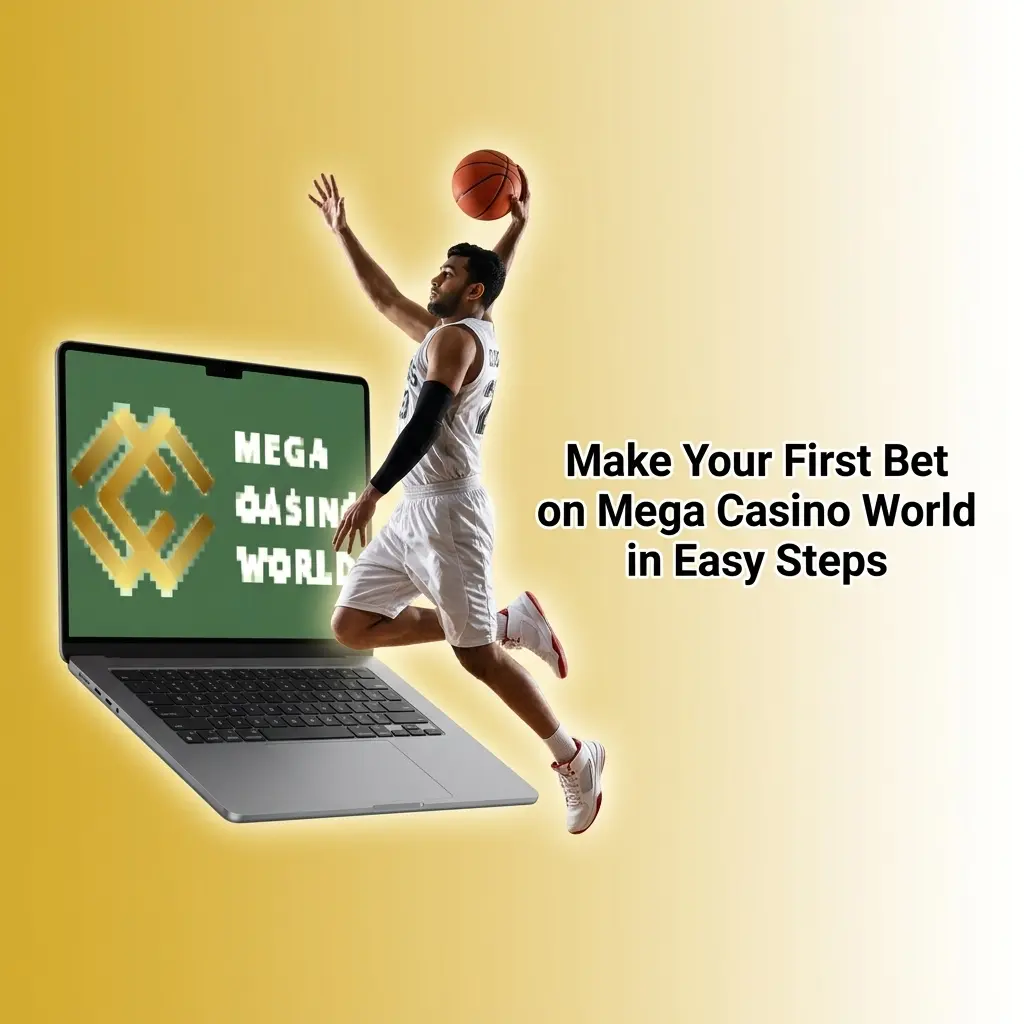 Step-by-step guide to placing your first bet on Mega Casino World: register, deposit via bKash, and confirm your slip.