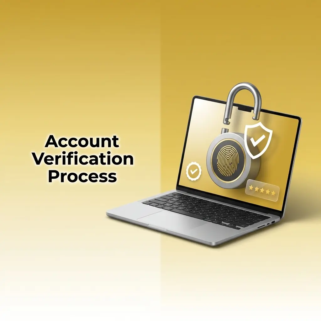 Account verification process at Mega Casino World showing ID upload, selfie check, and bKash, Nagad, Rocket wallet linking