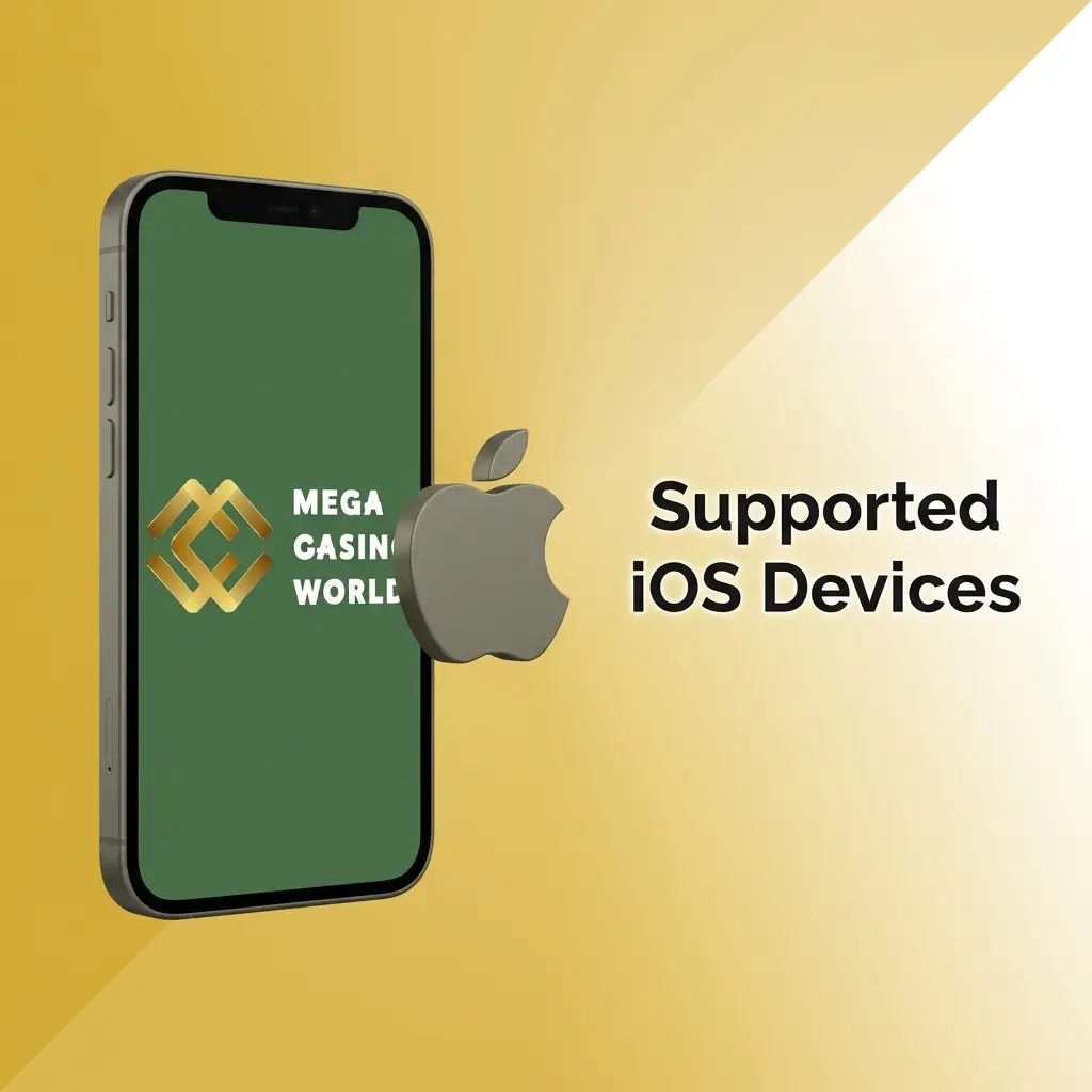 List of supported iOS devices including iPhone 8 to 16 Pro, iPad Air 5th gen, and iPad mini 6th gen