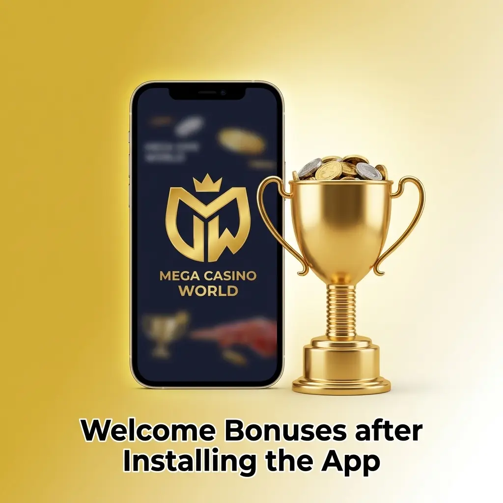 Mega Casino World app welcome bonus: 150% first deposit bonus up to 10,000 BDT for new iOS players
