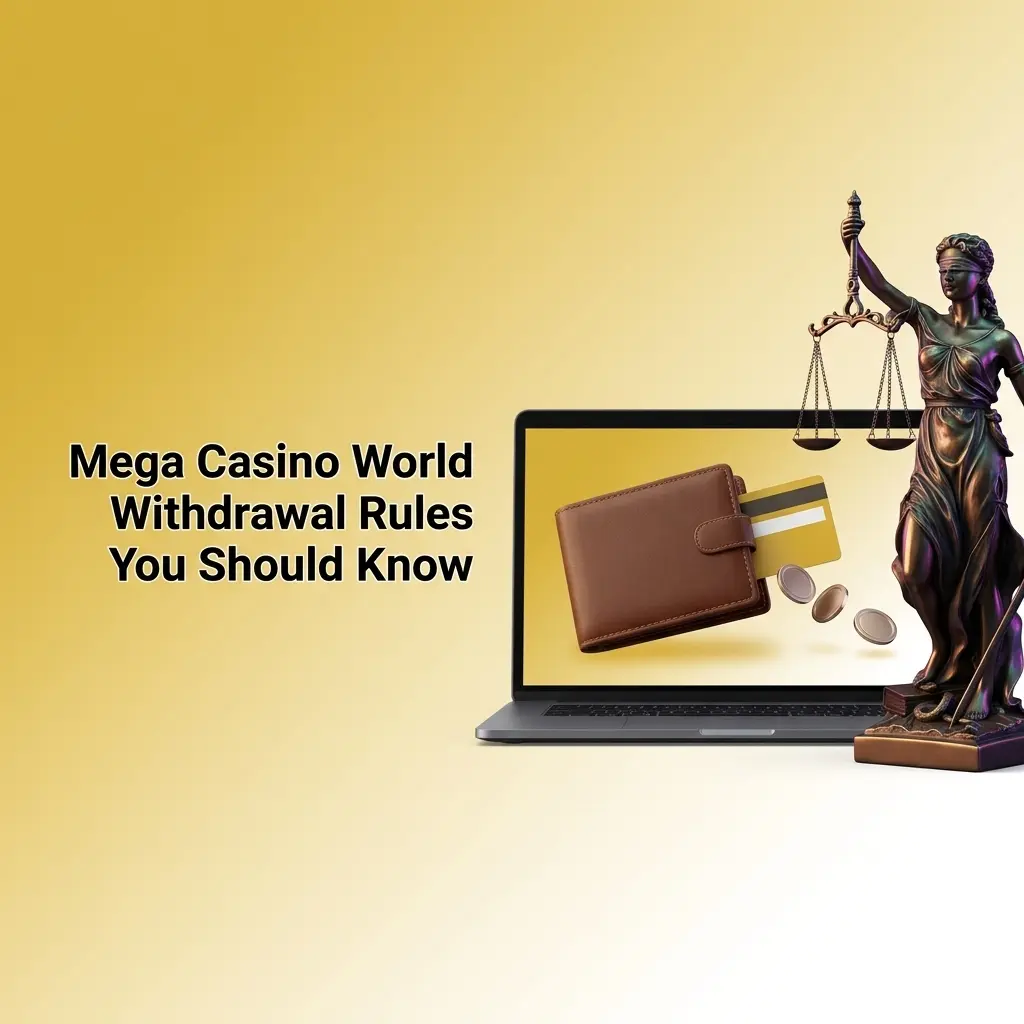 Mega Casino World withdrawal rules: verification, wagering, same payment method, BDT limits and USDT conversion explained.