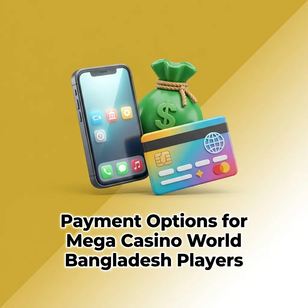 Payment options for Mega Casino World Bangladesh: bKash, Nagad, Rocket, Upay, USDT, Bitcoin, Ethereum