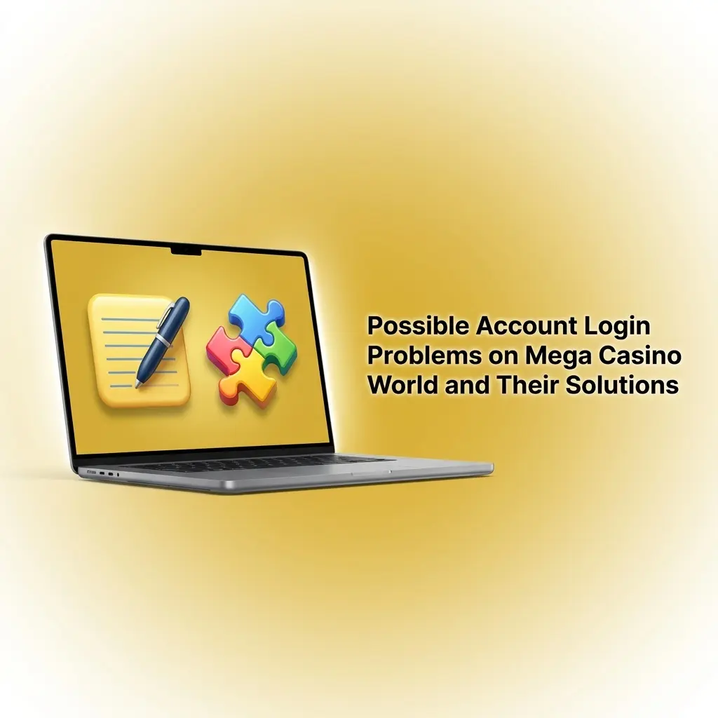 Common Mega Casino World login issues like wrong password, account lock, or pending verification, with quick fixes for each.